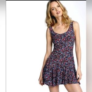 Free People Floral Ruffle Women's Mini dress. Size 0